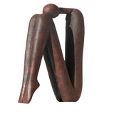 Decorative Bookends for Heavy Books, Statue Bookends for Shelves & Office Desks Brown V1237-ZY-203-5158