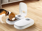 Timer Controlled Pet Feeder for Cats & Small Dogs Wet/Dry Food Style 2 V1263-JX-6856