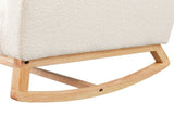 Levede Rocking Chair Ottoman Footrest With Side Pocket CH1146-BG