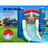 Happy Hop Inflatable Water Slide Jumping Trampoline Castle Bouncer Toy Splash IOT-HH-9381-MC