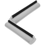 3Pcs Sponge Mop Refill Replacement Grey Rolling Mop Head for Large Area Floor Use V1192-AZ-W-20623
