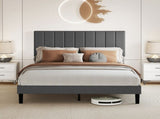 Levede Bed Frame Upholstered Platform Mattress Base Queen BF1079-Q-AU