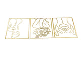 Single Line Art Wall Decor Iron Minimalist Female Line Drawing Home Hanging Wall Decor for Bedroom V1294-YM0706-3115230049714