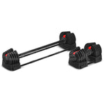 CORTEX Revolock V2 80kg Pair Set Adjustable Steel Dumbbell Barbell All-in-One V420-CSDB-DBRV240-2