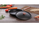 Black Non-Stick Iron Skillet Pan for Pancakes, , and Everyday Cooking at Home V1366-AZ2-W-12100