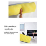 Mop Roller Head Refill Sponge Refills Cleaning Pads Absorbent Replacement Wet Mopping Clo C411 V1370-AZ4-11882