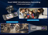 Hd Night Vision Car Driving Recorder With 3 Lenses PRL-4416PRC