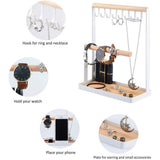 Wooden Jewelry Stand Multifunctional Jewelry Organizer Jewelry Display Stand V1294-YM0717-10065479