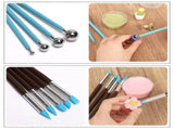 Polymer Clay Tools, Clay Tools Kit, 24pcs Clay Sculpting Tools Set with Stylus and Rock Painting Kit V1366-AZ2-W-24188