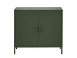 Artiss Buffet Sideboard Metal Cabinet - SWEETHEART Green AI-LOCKER-MI-GN