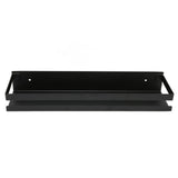 Bathroom Rack Black Large Storage Space Waterproof Strong Bearing Capacity Hotel Shelf Set 40x10x6cm V1294-YM0523-3112220013011