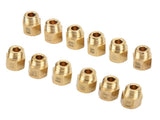 12pcs Mikuni VM TM TMX Carburetor Main Jet Kit, 90-200 Metal Gold Jets for Flat Slide Carburetor V1189-LC-QP-00626