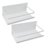 2PCS Fridge Magnet Shelf Iron Space Saving Multipurpose Magnetic Spice Rack Organizer for V1294-YM0901-3112240016311