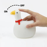 2pc Cute Duck Night LightBaby Silicone Duck Lamp - Kids Night Lamp - Rechargeable Nursery V1369-AZ3-W-05601