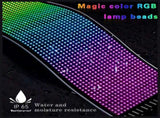 LED Flexible Display APP BT Car Advertising Full Color Intelligent Vehicle Sticker Soft V1294-YM0901-L6717-3