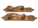 European Style Door Handle Lock Set Aluminum Silent Retro Interior Entry Door Lever Lock with 3 Keys V1294-YM0901-3114250017811