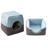 Pet Nest Semi Enclosed Cat House Pet Room Pet Cat Sleeping Nest Four Seasons Home Window Sleeping V1294-YM0901-10241088