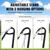 Universal 2 Person Hammock Stand, Adjustable Heavy Duty 550 lbs Capacity Hammock Stand Fits 8-13 ft V952-CXDCJCXJS118H5RLYV0