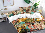 Black Bohemian Sorrento Heritage Quilt / Doona / Duvet Cover set V745-AQ043920K3