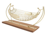 Coffee Pod Holder Iron Hammock Coffee Capsule Storage Basket Bar Countertop Organizer with Wood Base V1294-YM0901-3118240263911