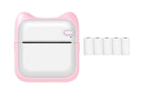 Mini Pocket Wireless Small Thermal Pocket Sticker Printer Bluetooth Inkless Printer Portable Mobile V1263-JX-6382