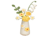 Simulation Woolen Flower Handmade Knitting Artificial Flower Crochet Knitted Flower with Ceramic V1294-YM0706-231120HL02-5
