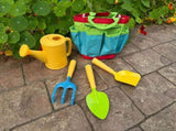Kids Garden Tool Set All-in-One Gardening Kit with Trowel, Shovel, Rake, Watering Can & Tote Bag V1258-DP02-C-268