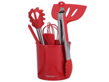 15PCS/Set Silicone Cooking Utensil Set with Stainless Steel Handle Kitchen Spatulas Spoon Cooking V1294-YM0714-3118210281711