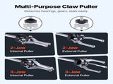 9-Way Slide Hammer Puller Set, 15PCS Front Wheel Hub Bearing Remover & Rear Wheel Axle Hub Dent V952-QCLGLBQHCLBQ1NQ1O001V0