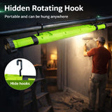 Rechargeable Magnetic LED Work Light 3000LM, Portable Under Hood Inspection Lamp, Cordless Mechanic V1370-AZ4-13372