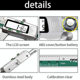 Digital Display Vernier Caliper - 0-150Mm Stainless Steel - Green PRL-59924650DBT