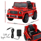 Kids Electric Ride On Car Mercedes-Benz Licensed AMG G63 Toy Cars Remote Red RCAR-AMG63-RD