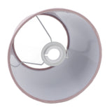 Small Lamp Fabric Lampshade for Table Floor Light E27 E14 Dual Use Hand Crafted Conical Lamp V1294-YM0901-3119240044615