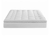 Giselle Bedding Queen Mattress Topper 5cm Coral Fleece TOPPER-FLEECE-5-Q