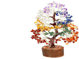 7 Chakra tree of life Crystal Healing Money Tree for Home Living Decor, Office Desk Decor Handmade V1192-AZ-W-3522