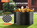 Compost Bin 1000 L, Outdoor Expandable Composter, Easy to Setup & Large Capacity Composting Bin, V952-GDSDFXHSPE24XFBXXV0