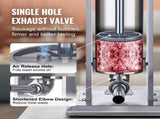 Manual Sausage Stuffer, 7 L / 15 LBS Vertical Sausage Machine, Dual-Speed Meat Stuffer, Made of V952-SDLSBXGGCJ7L5STTEV0