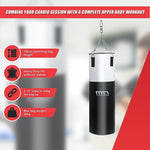 30kg Heavy Duty Boxing Punching Bag Solid Filled V63-819903