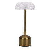 Cordless Table Lamp Rechargeable 3000mAh Nordic Retro LED Night Light Bedside Lamp for Living Room V1294-YM0901-3119250078611