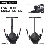 BULLET KART-X Hoverboard Seat Attachment, for 6.5" 8" 10" models, Adjustable Length Frame V219-TOYHVBBLK1KA