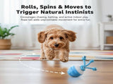 Chase Buddy Dog Toy, Interactive Motion Activated Rolling Dog Ball, Automatic Moving Dogs Toy for V1366-AZ2-W-10717