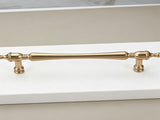 128mm Hole Spacing Vintage Tapered End Bar Cabinet Pull 4pcs V1221-XM-LB336-GM22