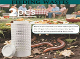 2 PCS Compost Outdoor,Inground Worm Farm Compost Kit for Raised Garden Beds , Farm Compost V1370-AZ4-10180