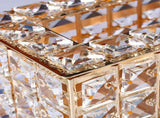 Tissue Dispenser Light Luxury Napkin Storage Box Metal Crystal Glass Tissue Holder for Home V1294-YM0703-3117230011911