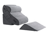 Wedge Pillow for Sleeping, 4 Pcs Adjustable Orthopedic Bed Wedge Set, Support Leg Neck Shoulder, V952-XXZKDJXXZ4JTW53OP001V0