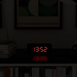 Newgate Space Hotel Hypertron Alarm Clock Black Case - Black Lens - Red Led V398-NGSH-HYPE-R1-K