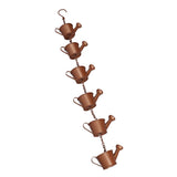 Kettle Rain Chain Elegant Stable Metal Hanging Kettle Rain Chain for Garden Artwork Decoration V1294-YM0706-3111230193211