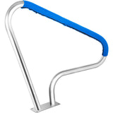 Pool Rail 48x36 Pool Railing 304 Stainless Steel 250LBS Load Capacity Silver Rustproof Pool Handrail V952-BXGYCFS3W48X36YC1V0
