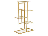 5-Tier Display Shelf Flower Pots Rack Plant Stand Potting Ladder Planter Stand Heavy Duty Storage V1294-YM0901-H38345G