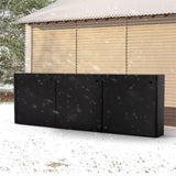 Moyasu Outdoor Firewood Rack Storage with Cover FPIT1004